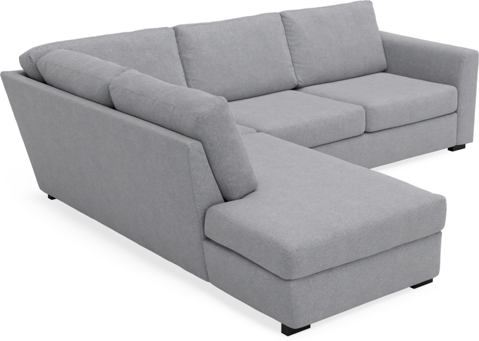 Friday - 2,5-sits soffa med divan vänster - Grå