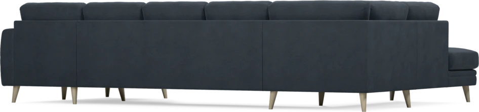 Eden - 3-sits soffa med divan vänster och schäslong höger - Blå