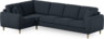 Eden - Hörnsoffa, 1+3-sits - Blå