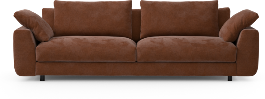 Amie - 4-sits soffa - Orange