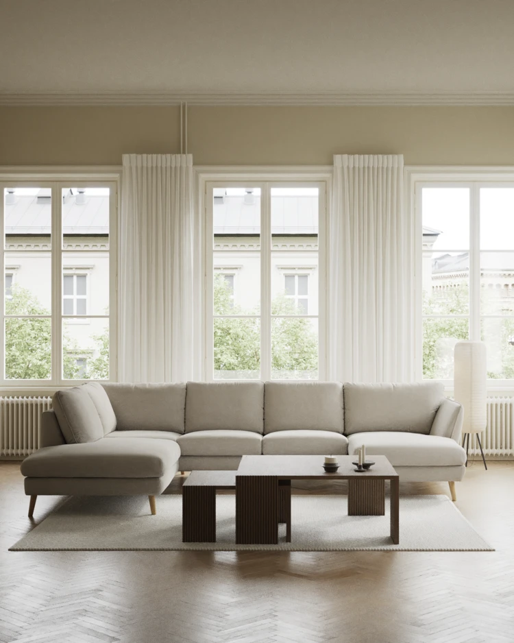 Madison Lux - 2-sits soffa med divan vänster och schäslong höger - inspiration