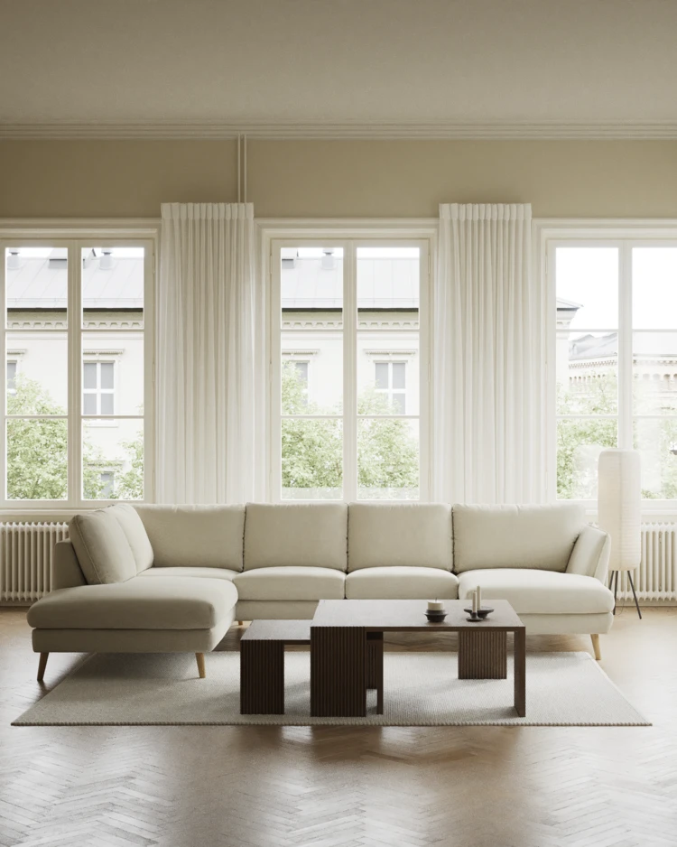 Madison Lux - 2-sits soffa med divan vänster och schäslong höger - inspiration