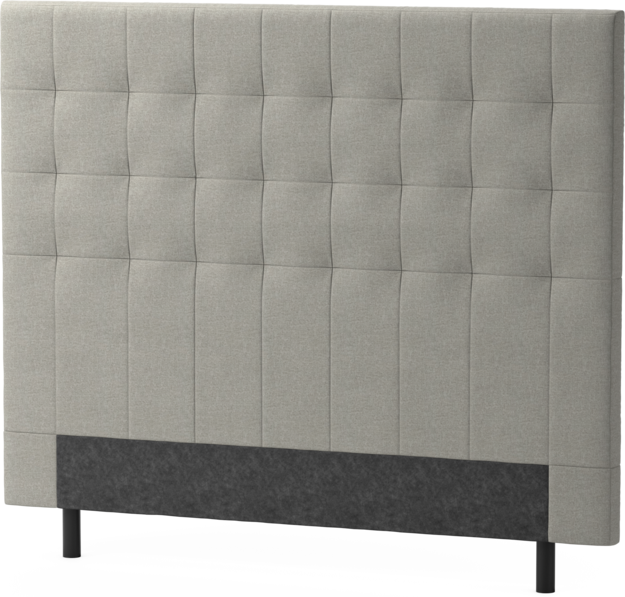 Delux Trensad - Sänggavel, 90-210 cm - Grå