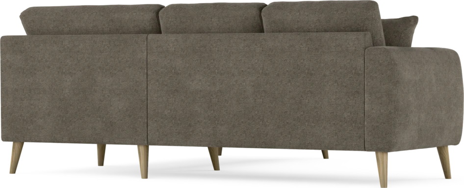 Eden - Hörnsoffa, 2+2-sits - Brun