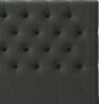 Delux Pikerad XL - Sänggavel, 90-210 cm - Grå
