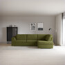 Friday - 2,5-sits soffa med divan höger - Grön