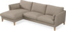 Winston - 3-sits soffa med schäslong, vändbar - Beige