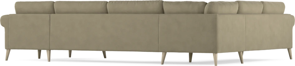 Bridge - Hörnsoffa, 2+3-sits med schäslong höger - Beige