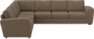 Friday - Hörnsoffa, 2+3-sits - Brun