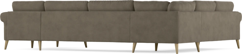 Bridge - Hörnsoffa, 2+3-sits med schäslong höger - Beige