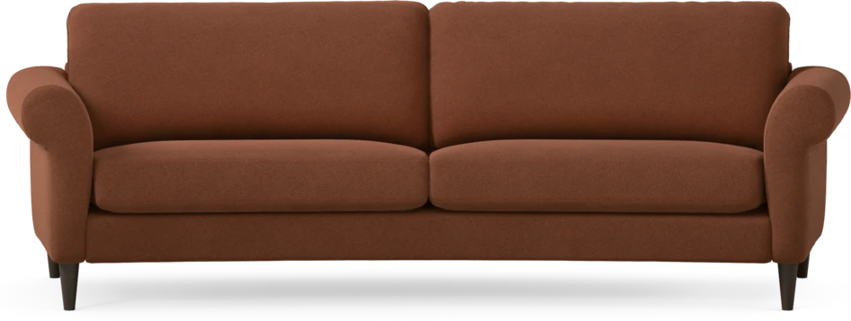 Bridge - 3-sits soffa svängd - Orange