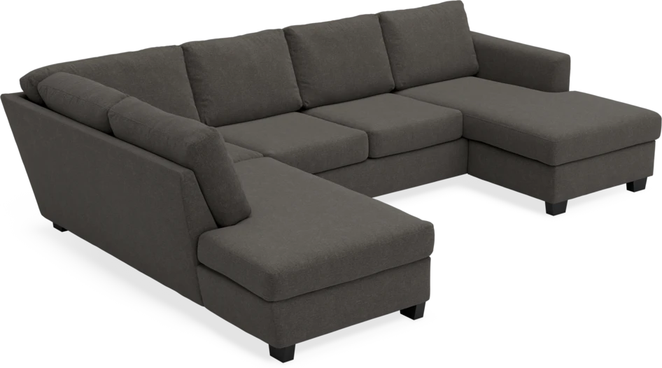 Friday - 3-sits soffa med divan vänster och schäslong höger - Grå