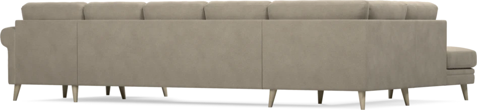 Eden - 3-sits soffa med divan vänster och schäslong höger - Beige