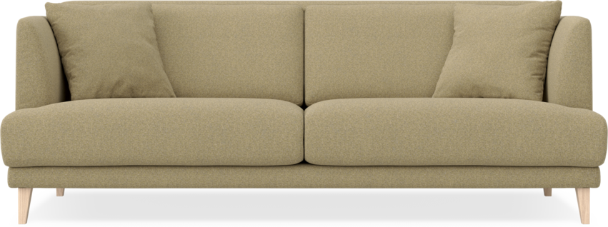 Macy Lux - 3-sits soffa - Gul