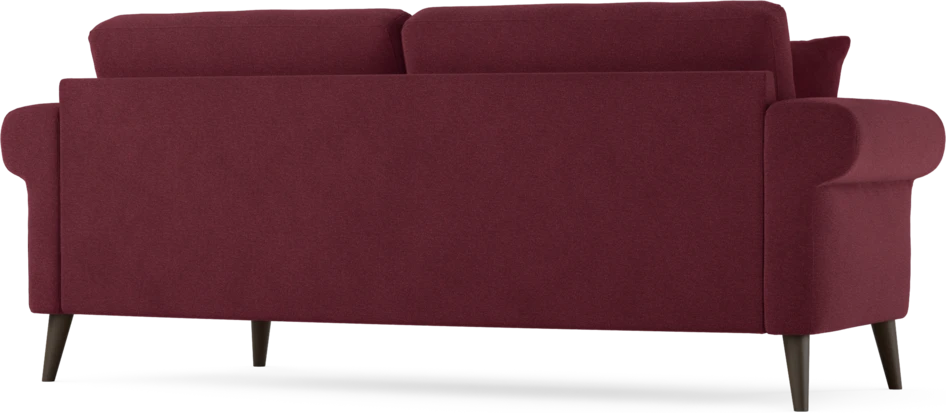 Eden - 2,5-sits soffa svängd - Röd