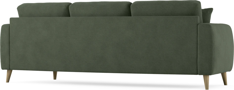 Eden - 3-sits soffa svängd - Grön