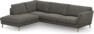Madison - 3-sits soffa med divan vänster - Grå