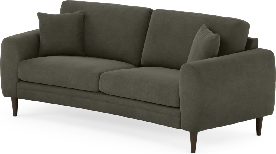 Eden - 2,5-sits soffa svängd - Grå