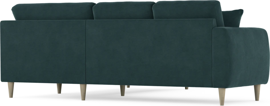Eden - Hörnsoffa, 2+2-sits - Blå