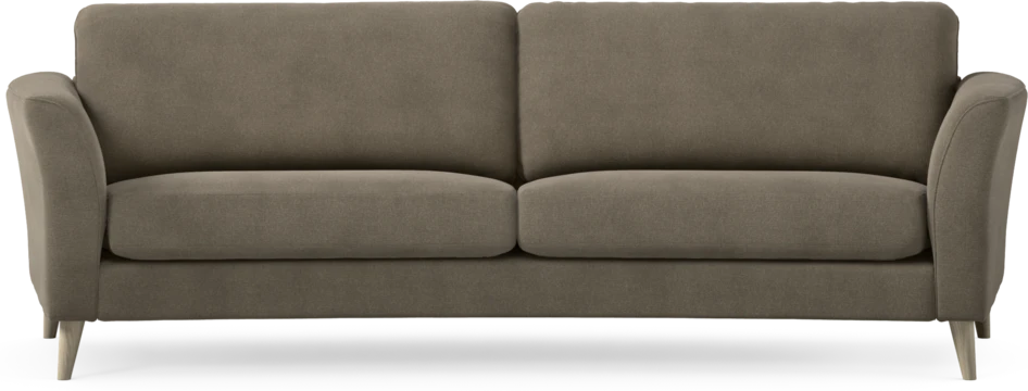 Bridge - 3-sits soffa svängd - Beige