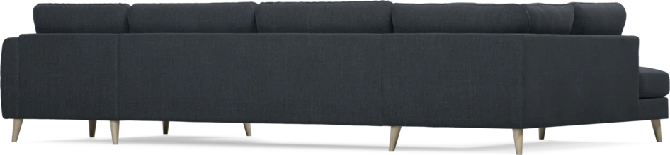 Bridge - 3-sits soffa med divan vänster och schäslong höger - Blå