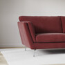 Madison Lux - 2-sits soffa med schäslong vänster - Rosa