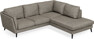 Madison - 2-sits soffa med divan höger - Grå