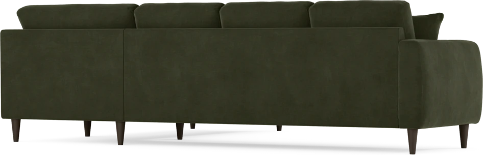 Eden - Hörnsoffa, 3+2-sits - Grön