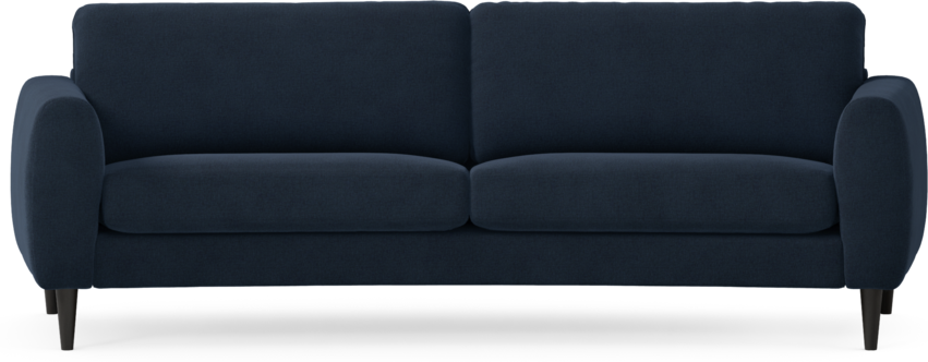 Bridge - 3-sits soffa svängd - Blå