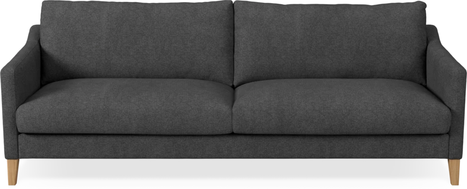 Winston - 4-sits soffa - Svart