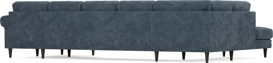 Eden - 3-sits soffa med divan vänster och schäslong höger - Blå