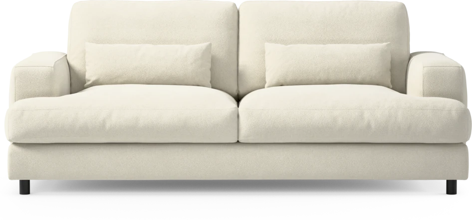 Noma - 3-sits soffa - Vit