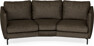 Madison - 3-sits soffa svängd, 70 cm - Brun