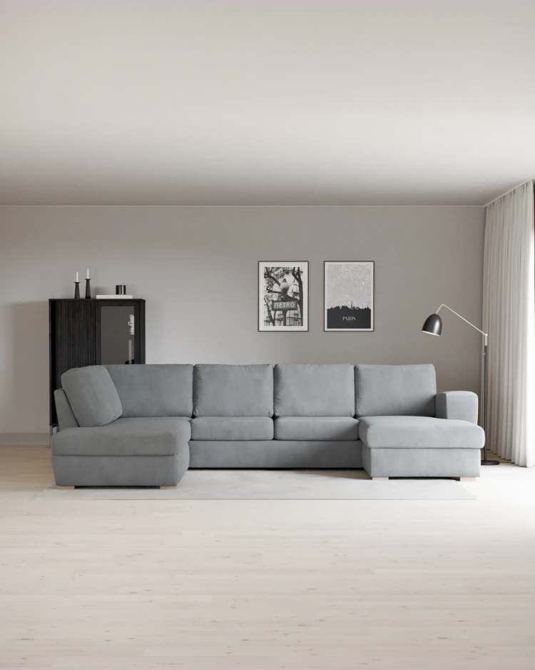 Friday - 3-sits soffa med divan vänster och schäslong höger - inspiration