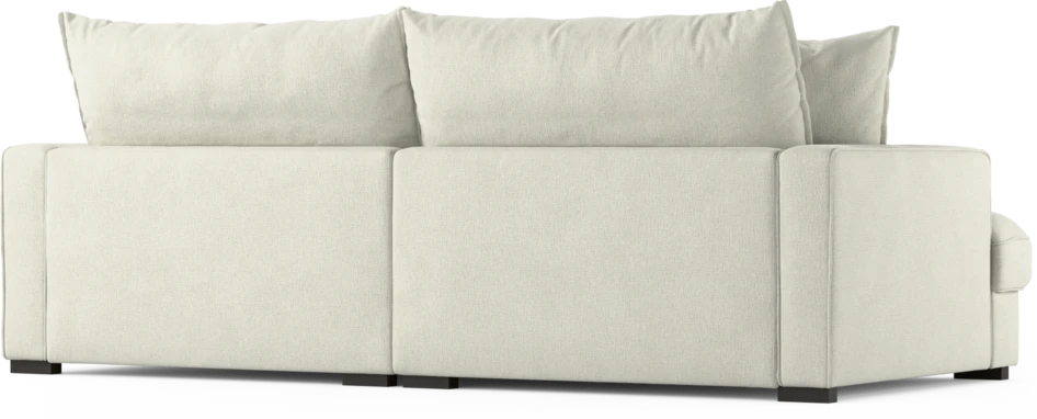 Rossi - 3-sits soffa, hel dyna - Vit