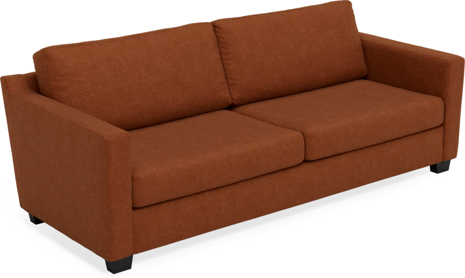 Friday - 3-sits soffa - Orange