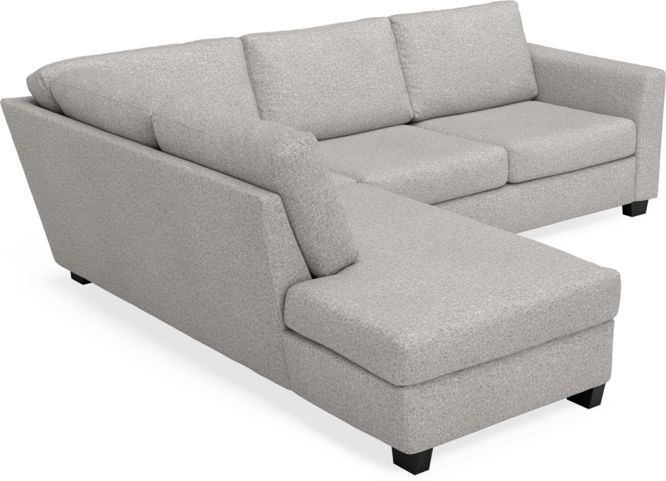Friday - 2,5-sits soffa med divan vänster - Vit