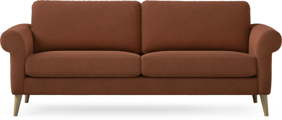 Bridge - 3-sits soffa - Orange