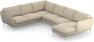 Madison Lux - Hörnsoffa med schäslong höger - Beige