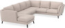 Madison - Hörnsoffa med schäslong vänster - Beige