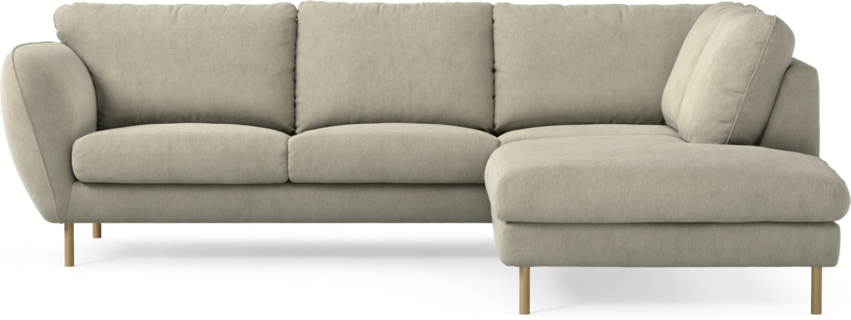 Madison Lux - 2-sits soffa med divan höger - Beige