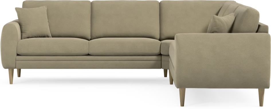 Eden - Hörnsoffa, 2,5+2,5-sits - Beige