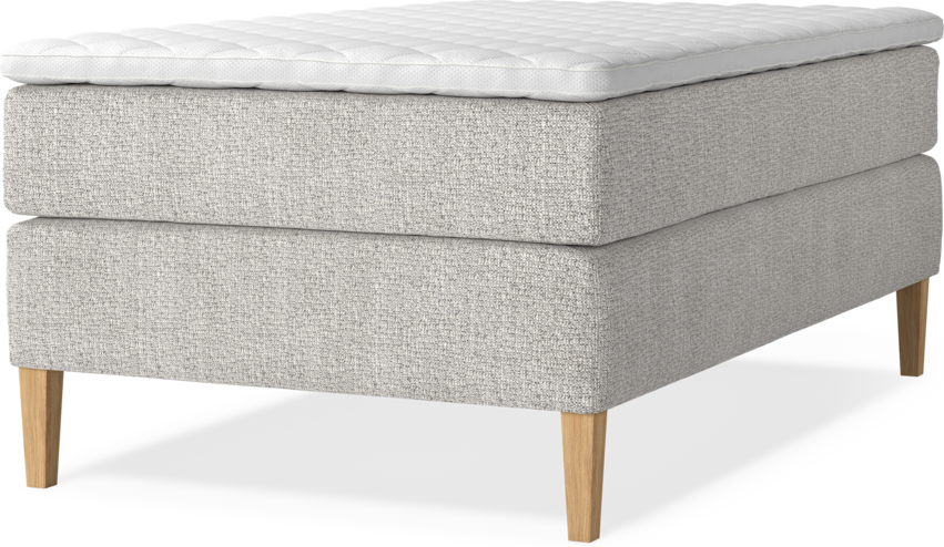 Delux Exclusive - Kontinentalsäng, enkelsäng 120 cm med bäddmadrass