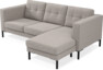 Rio - 3-sits soffa med schäslong höger - Beige