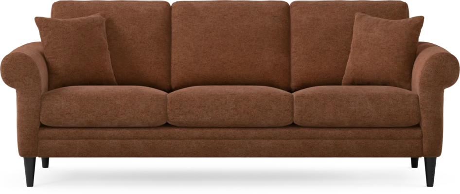 Eden - 3-sits soffa - Orange