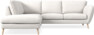 Madison - 2-sits soffa med divan vänster - Beige