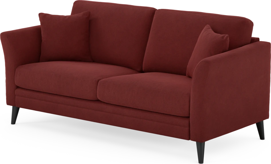 Eden - 2,5-sits soffa - Röd