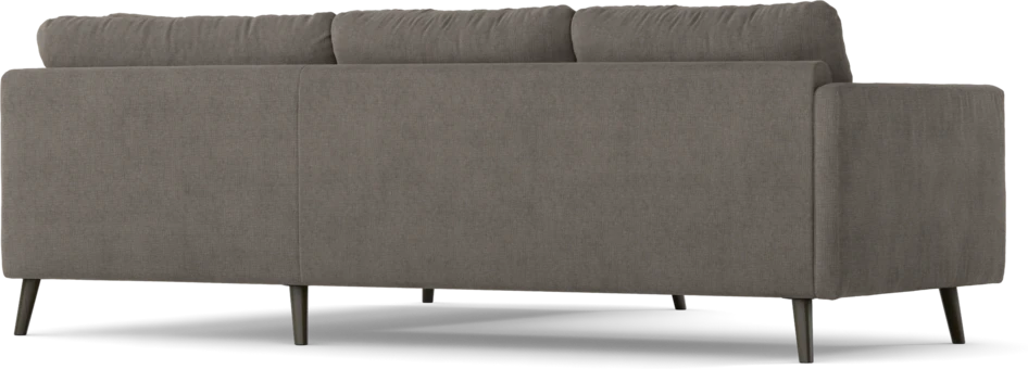 Madison - 2-sits soffa med divan höger - Brun