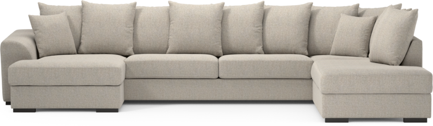 Town - 3-sits soffa med divan höger och schäslong vänster - Beige