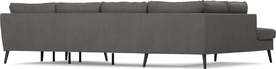 County - 3-sits soffa med divan vänster och schäslong höger - Brun